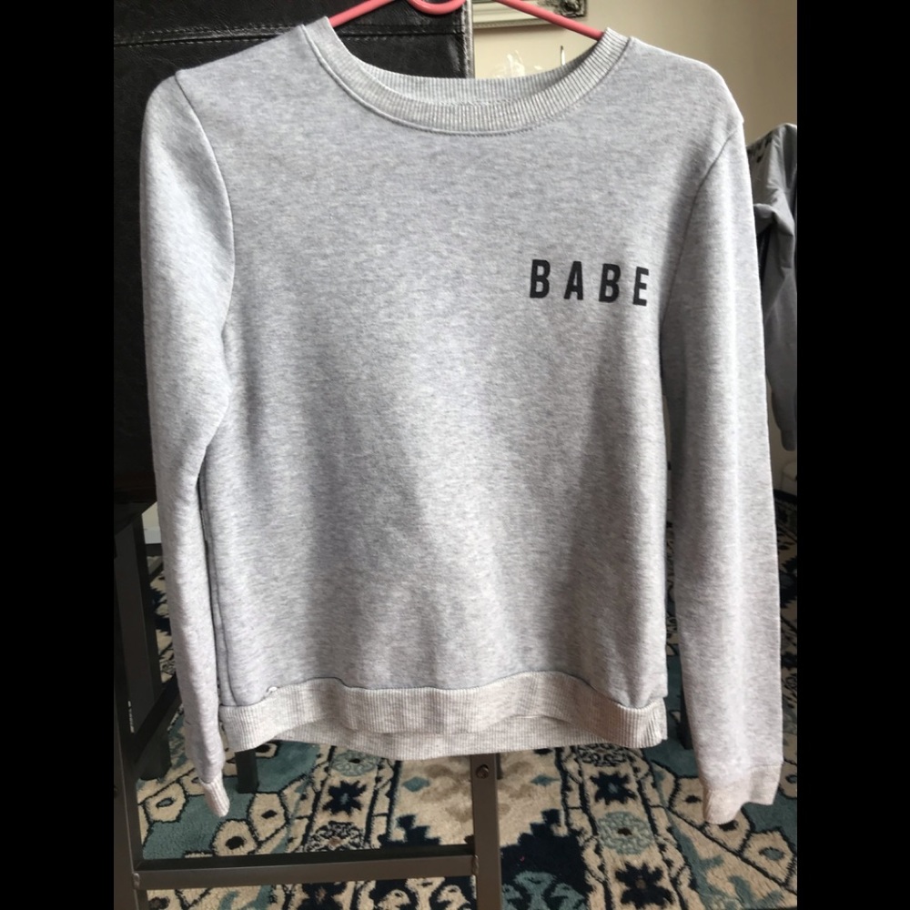 Grey sweater